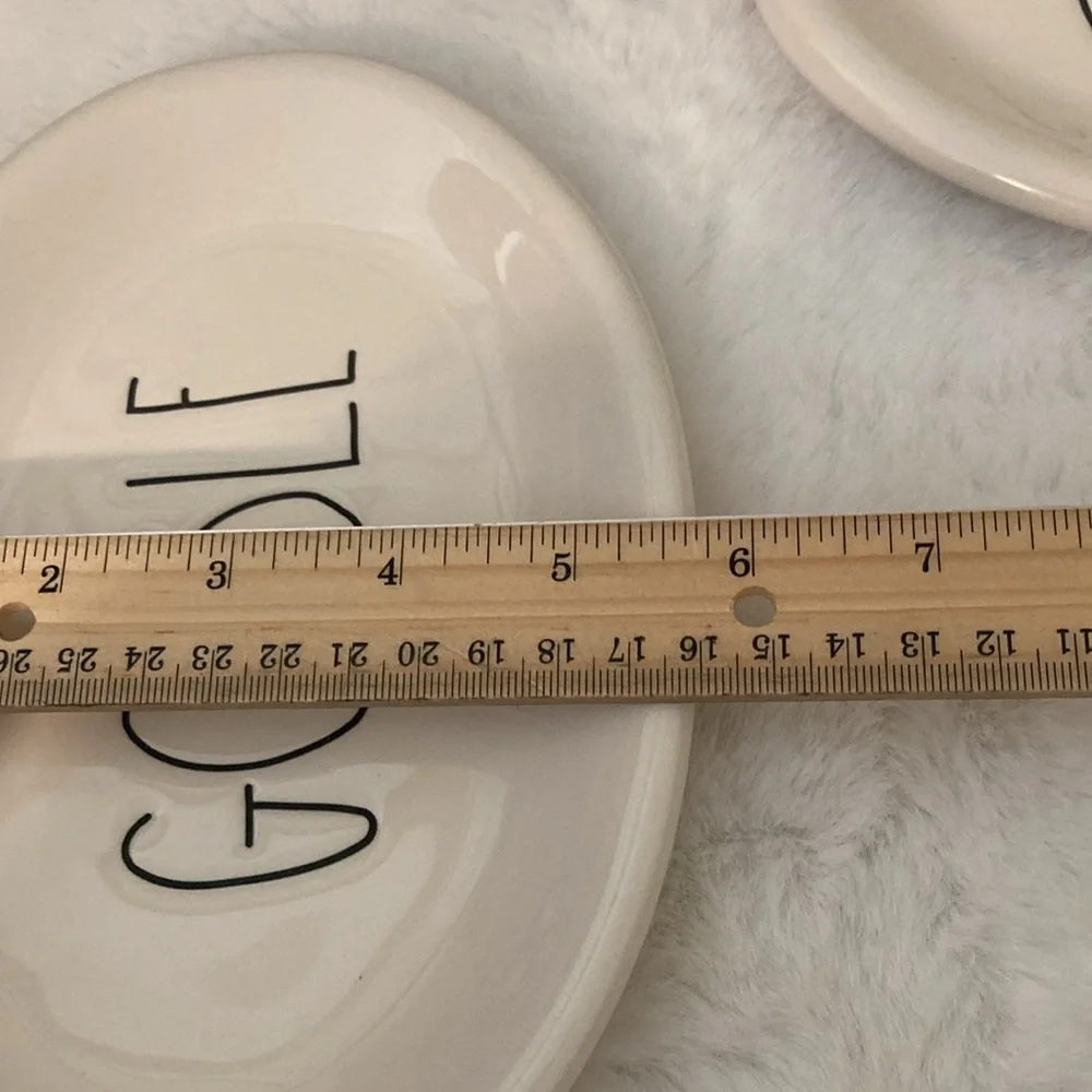 Rae Dunn Gobble Oval Plates